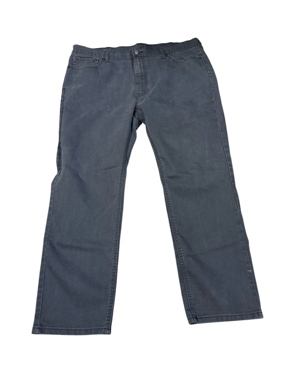 Levi's Men’s Charcoal Straight-Leg Jeans